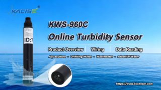 KWS-960C ऑनलाइन टर्बिडिटी सेंसर अवलोकन, वायरिंग और डेटा रीडिंग