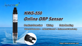 KWS-550 ऑनलाइन ORP सेंसर अवलोकन, वायरिंग और डेटा रीडिंग