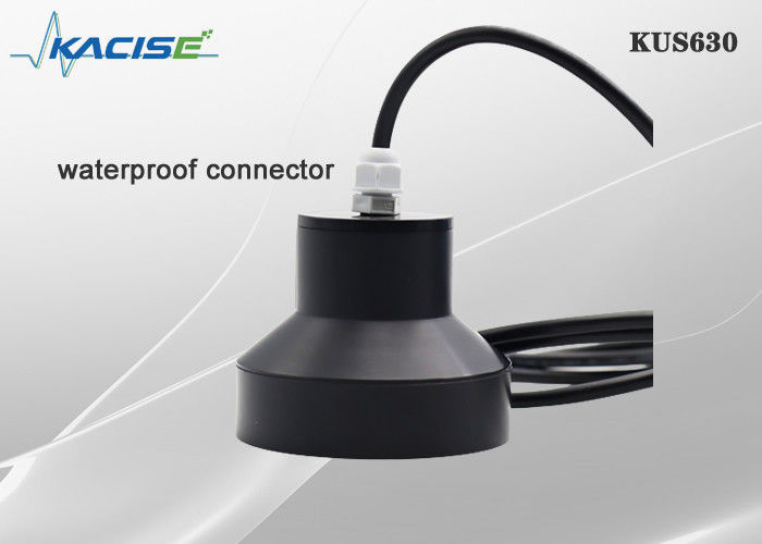 KUS630A IP68 वाटरप्रूफ अल्ट्रासोनिक लेवल सेंसर के साथ PVDF शैल के लिए 0 ~ 12 मीटर पानी की गहराई का पता लगाने के लिए