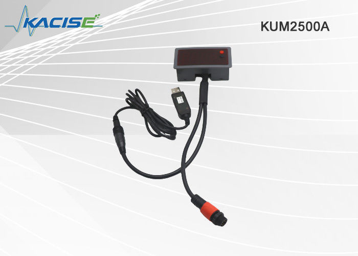 KUM2500A उच्च रिज़ॉल्यूशन 0.1 मिमी अल्ट्रासोनिक ईंधन स्तर सेंसर IP67 सुरक्षा और RS232/RS485/TTL इंटरफ़ेस के साथ