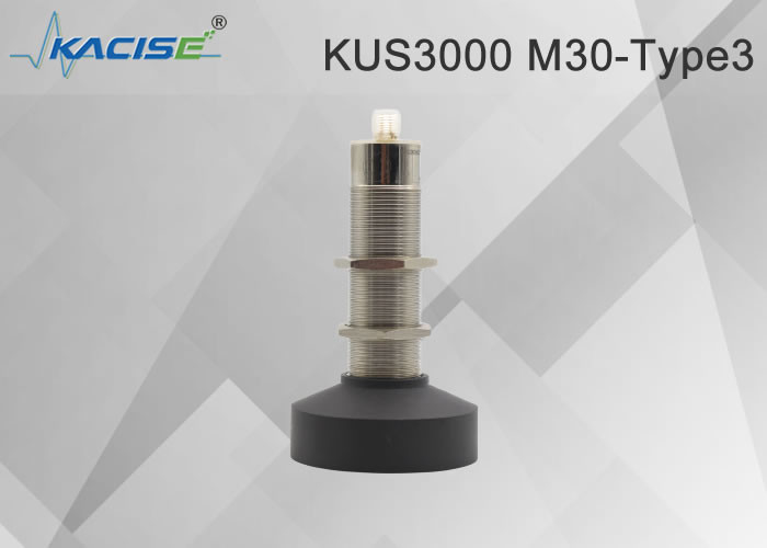 KUS3000 M30-Type3 सूचक और व्यापक रेंज के साथ सबसे छोटा अल्ट्रासोनिक स्तर ट्रांसड्यूसर