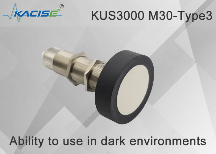 KUS3000 M30-Type3 सूचक और व्यापक रेंज के साथ सबसे छोटा अल्ट्रासोनिक स्तर ट्रांसड्यूसर