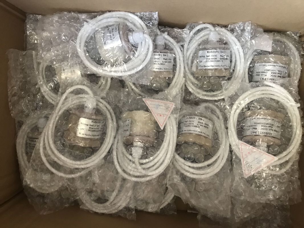 3m रेंज अल्ट्रासोनिक लेवल सेंसर RS485 आउटपुट और संक्षारक वातावरण के लिए PTFE कैसिंग के साथ
