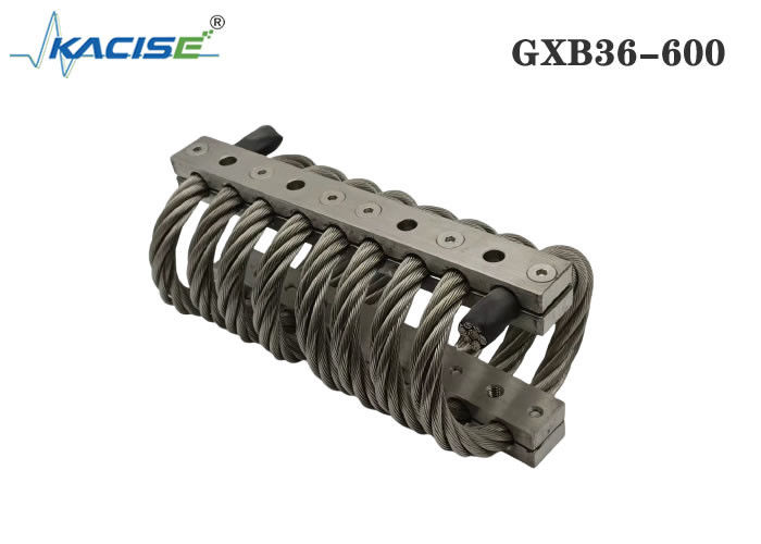 नाजुक उपकरणों के लिए SS304 मटेरियल 5-10Hz रेजोनेंट फ्रीक्वेंसी और 1277Kg वर्टिकल स्टेटिक लोड के साथ GXB36-600 हेलिकल आइसोलेटर