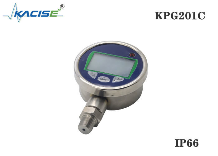 KPG201C टच बटन कोई मैकेनिकल संपर्क नहीं डेटा लॉगर और उच्च सटीकता 0.02% के साथ डिजिटल दबाव गेज