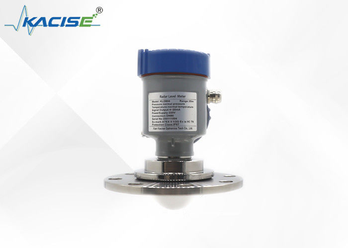 उच्च परिशुद्धता 80GHz रडार लेवल गेज 100 मीटर अधिकतम रेंज और बड़े भंडारण टैंकों के लिए IP67 सुरक्षा के साथ