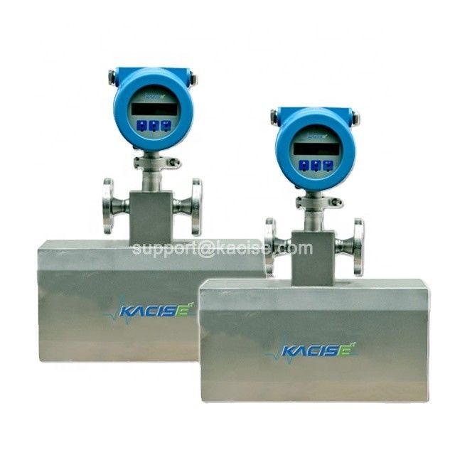 पल्स एंड पेपर इंडस्ट्री 0-150T/H प्रवाह दर और 0.2 मास सटीकता ग्रेड के साथ कोरिओलिस मास फ्लोमीटर