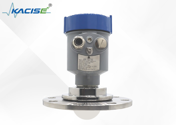 KLD804 4 - 20mA / RS485 76 मिमी लेंस एंटीना रडार स्तर सेंसर तरल और ठोस माध्यम के लिए