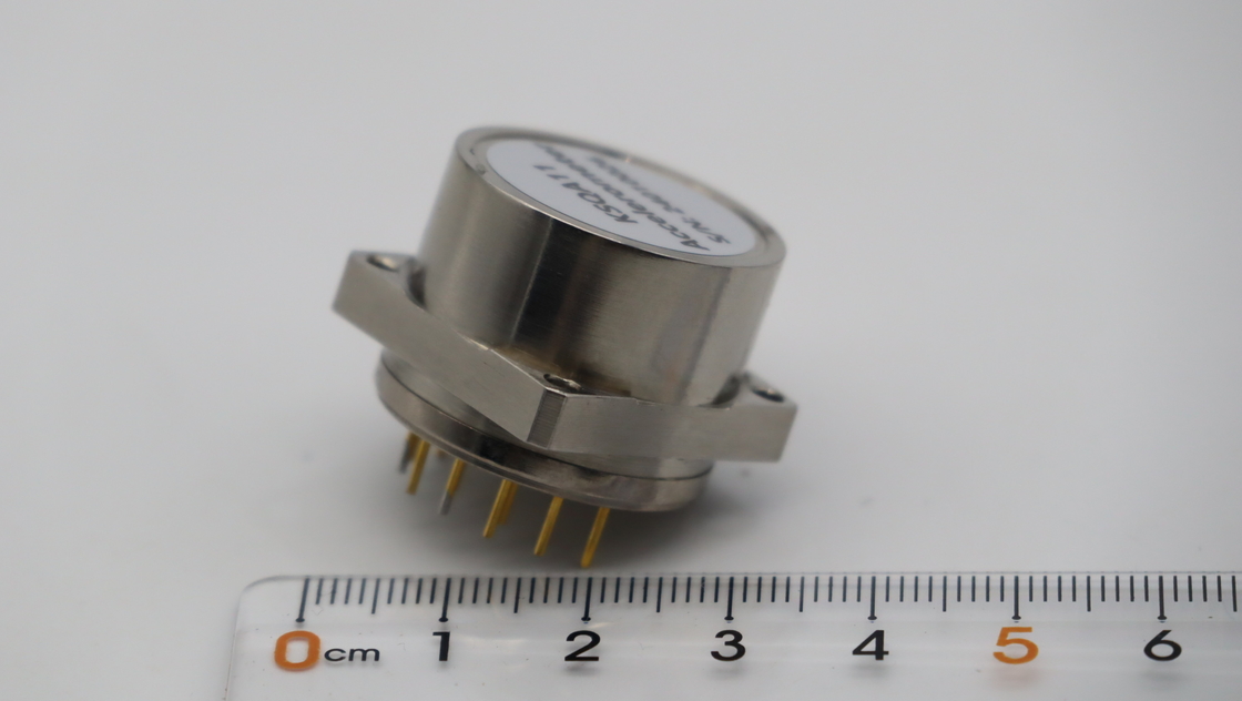 स्केल फैक्टर एक्सेलेरोमीटर सेंसर के लिए प्रभाव का पता लगाने 1.0 ~ 1.6mA/g 500g झटका प्रतिरोधी