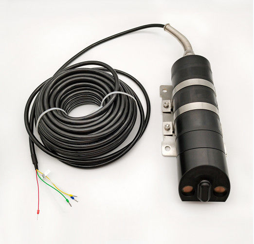 बाढ़ निगरानी के लिए ±1% प्रवाह दर सटीकता IP68 सुरक्षा और 10.8VDC~26.4VDC बिजली आपूर्ति के साथ अल्ट्रासोनिक डॉपलर फ्लोमीटर