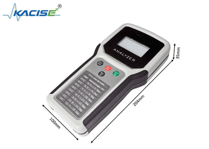 KWS-670A पोर्टेबल विघटित ऑक्सीजन विश्लेषक एक बटन माप के साथ ±0.3mg/L दोहराव और 0-20mg/L रेंज