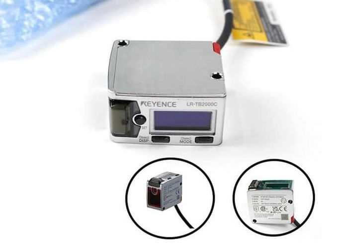 KEYENCE LR-TB2000C लेजर सेंसर औद्योगिक स्वचालन दूरी माप उपकरण के लिए Modbus संचार इंटरफ़ेस के साथ फोटोइलेक्ट्रिक स्विच
