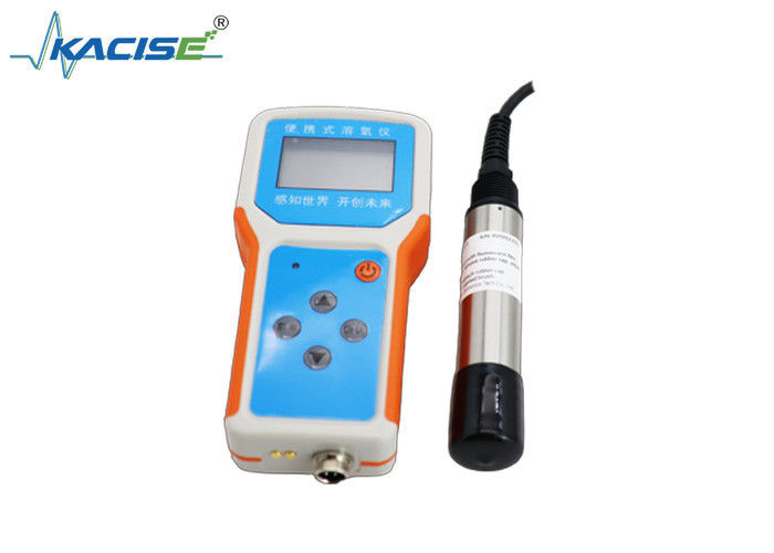 प्रतिदीप्ति शमन सिद्धांत 0～20 mg∕L DO रेंज और अंतर्निर्मित लिथियम बैटरी के साथ पोर्टेबल ऑप्टिकल घुलनशील ऑक्सीजन मीटर