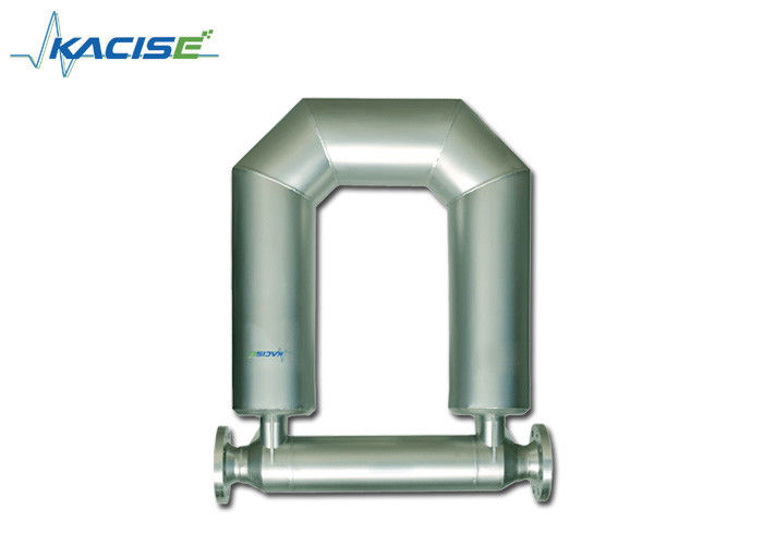0.1 परिशुद्धता ग्रेड कोरिओलिस मास फ्लो मीटर 0~1000t/h माप सीमा और -50~350℃ तापमान रेटिंग के साथ