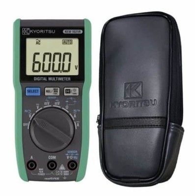 डायोड परीक्षण के लिए Kyoritsu 1021R डिजिटल मल्टीमीटर ओपन-लूप वोल्टेज 3.0V पावर स्रोत R03 1.5V × 2
