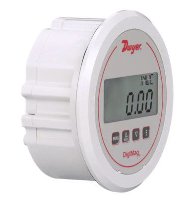 Dwyer DM-1000 DigiMag डिजिटल डिफरेंशियल प्रेशर गेज ± 1% सटीकता के साथ, स्टेनलेस स्टील सामग्री और 1/8 एनपीटी कनेक्शन