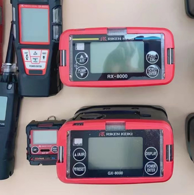 HC H2S O2 का पता लगाने के लिए Riken Keiki RX-8700 3-गैस पोर्टेबल मॉनिटर