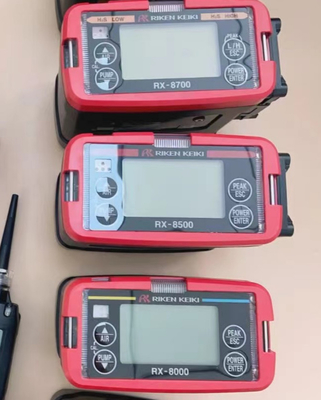 HC H2S O2 का पता लगाने के लिए Riken Keiki RX-8700 3-गैस पोर्टेबल मॉनिटर