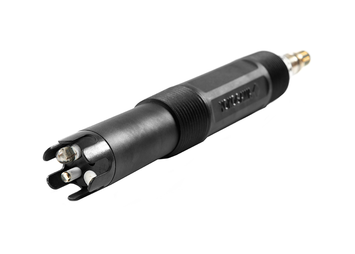 पीएच/ओआरपी पानी की गुणवत्ता सेंसर पीटी1000 तापमान सेंसर और ठोस प्लेटिनम इलेक्ट्रोड के साथ