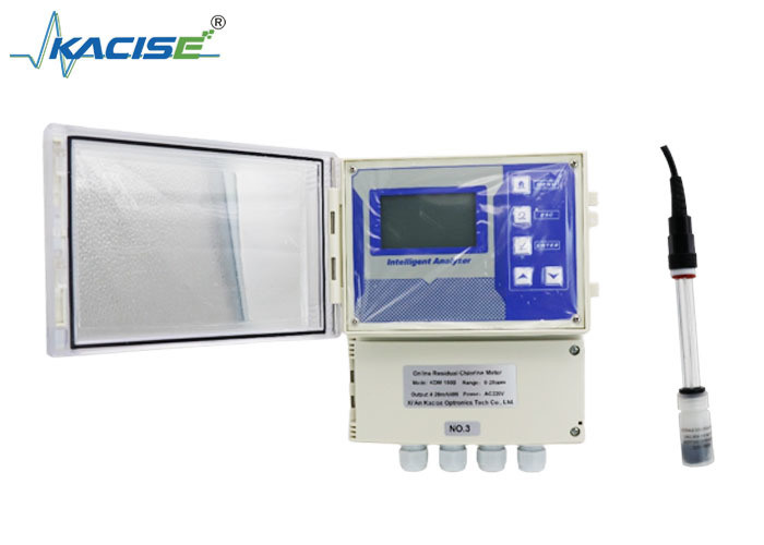 KSM-150B गैर झिल्ली सेंसर और 4-20mA आउटपुट के साथ दीवार माउंट अवशिष्ट क्लोरीन मीटर