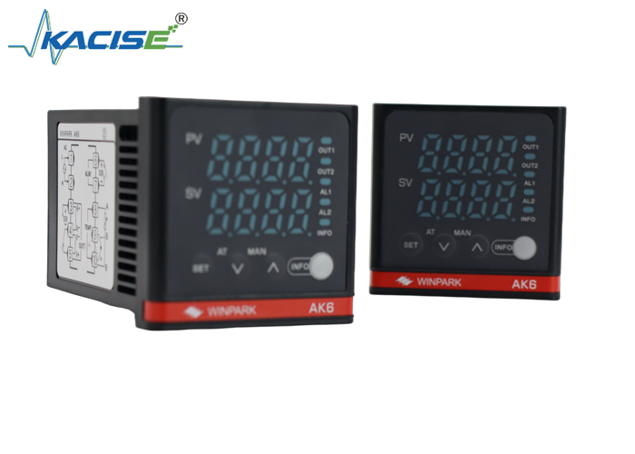 AK6 Series Temperature Controller Thermostat with ±0.5%FS Accuracy and 180V ∼ 240V एसी पावर