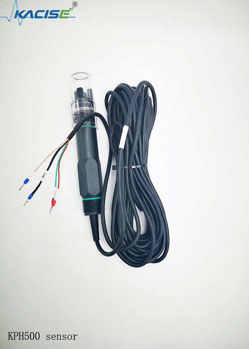 KPH500 PH सेंसर 0-14PH माप सीमा IP68 सुरक्षा और स्वचालित तापमान मुआवजा के साथ पानी की गुणवत्ता विश्लेषक