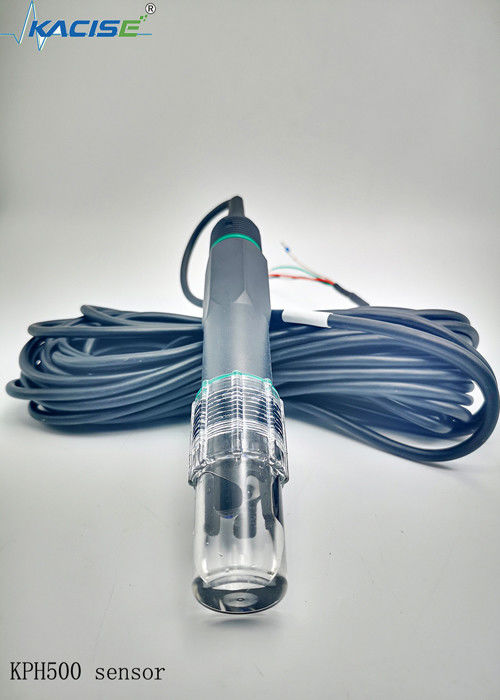 KPH500 PH सेंसर 0-14PH माप सीमा IP68 सुरक्षा और स्वचालित तापमान मुआवजा के साथ पानी की गुणवत्ता विश्लेषक
