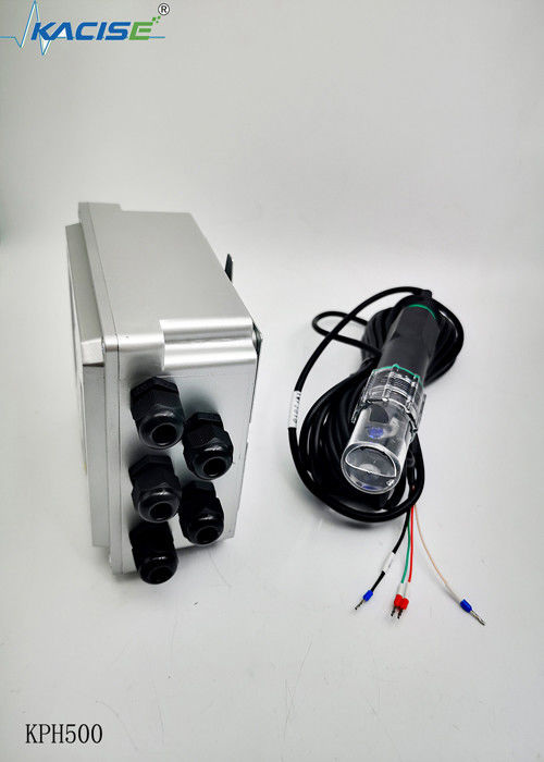 KPH500 PH सेंसर 0-14PH माप सीमा IP68 सुरक्षा और स्वचालित तापमान मुआवजा के साथ पानी की गुणवत्ता विश्लेषक