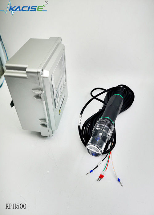 KPH500 PH सेंसर 0-14PH माप सीमा IP68 सुरक्षा और स्वचालित तापमान मुआवजा के साथ पानी की गुणवत्ता विश्लेषक