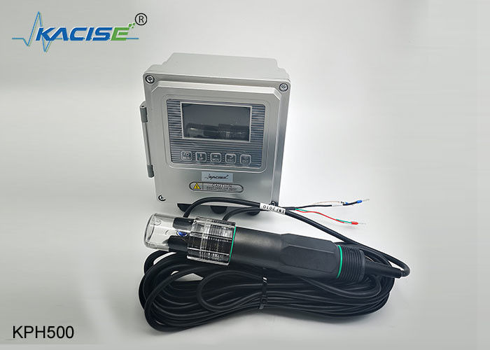 IP68 सुरक्षा समुद्री जल की गुणवत्ता की निगरानी के लिए स्वचालित तापमान मुआवजे के साथ पीएच सेंसर (0-60°C)